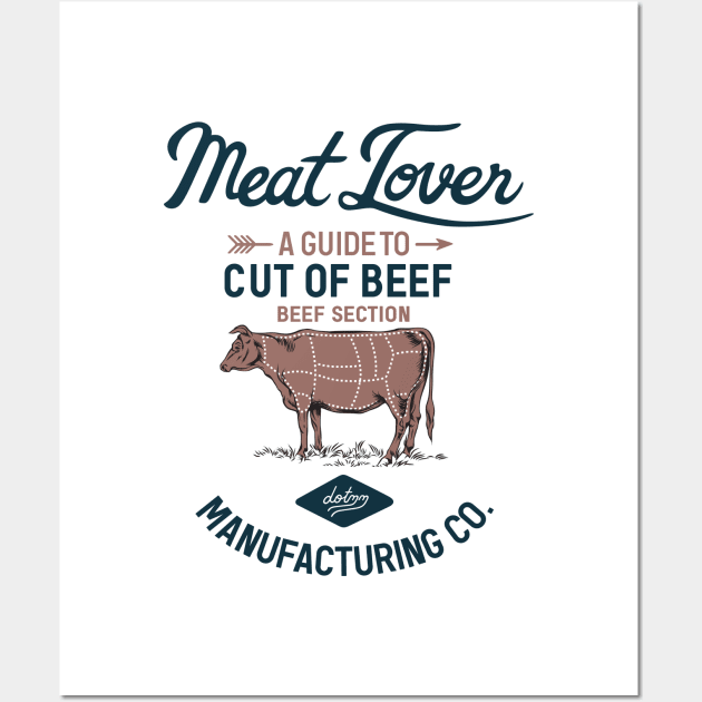 Meat Lover Wall Art by dotdotdotstudio